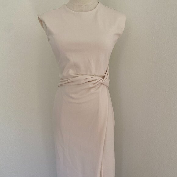 NWT Tanya Taylor Sleeveless Cody Crepe Dress - 00 - Picture 1 of 13